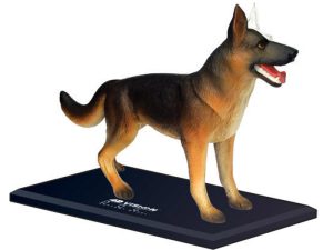 4D Hond Model, 29-delig, 17cm
