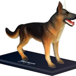 4D Hond Model, 29-delig, 17cm