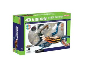 4D Pijlgifkikker Model, 17-delig, 25 cm