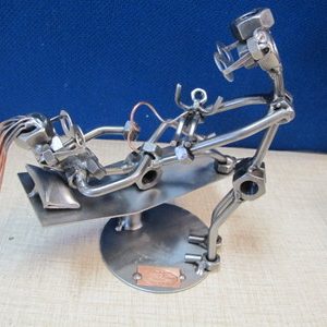 Metalen Beeldje Bevalling