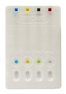 Erycard Bloedgroep Testen (24 stuks)