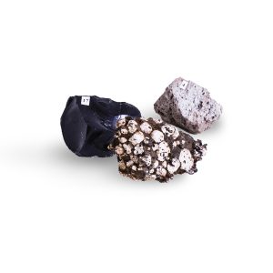 Verzameling Vulkanische Gesteenten en Mineralen (24 stuks)