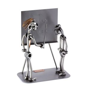 Lerares Metalen Beeldje