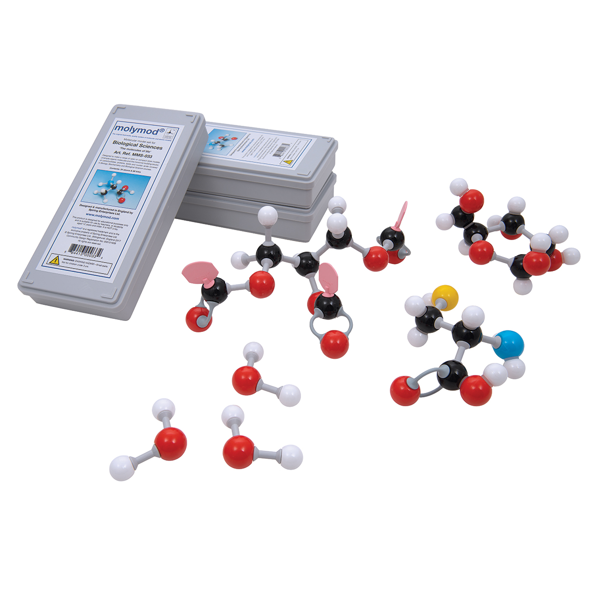 Organisch Moleculen Set D