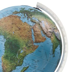 Reliëf Wereldbol