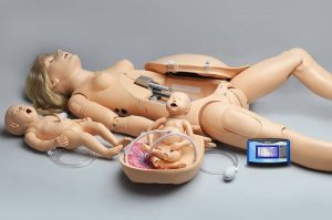 Bevallingssimulator Noelle met Reanimatie Baby