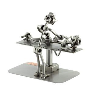 Chiropractor Metalen Beeldje