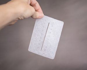 Doorzichtig Hechtkussen met Incisie