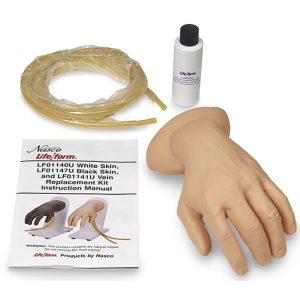 Huid en Ader voor Oefenmodel Intraveneuze Injectie Hand