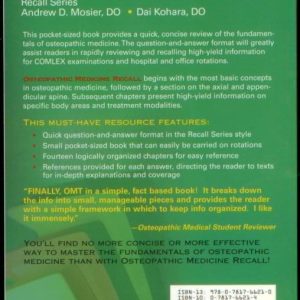 Osteopathic Medicine Recall