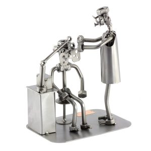 Oogarts Metalen Beeldje