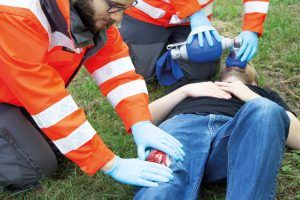 Open Breuk in Been Wond Model met Bloedingsfunctie