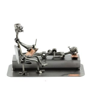 Psychiater Metalen Beeldje