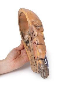 Sagittale Doorsnede Hoofd en Nek met Dissectie, 3D Print