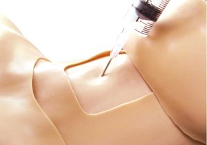 Thoraxtrauma Oefenmodel