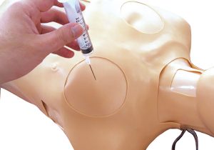Thoraxtrauma Oefenmodel